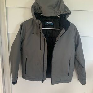 Bauer youth small winter jacket w hood